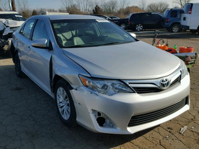 4T1BF1FK6CU169650 - 2012 TOYOTA CAMRY BASE SILVER photo 1