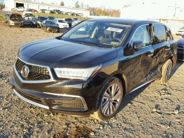 5FRYD4H51HB033938 - 2017 ACURA MDX TECHNO BLACK photo 2