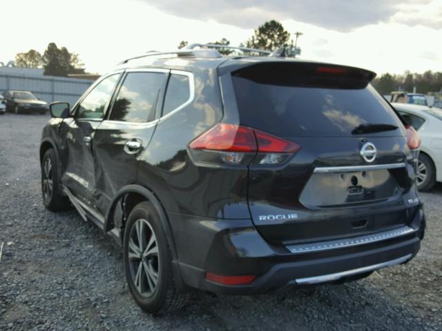 5N1AT2MV6HC751753 - 2017 NISSAN ROGUE SV BLACK photo 3