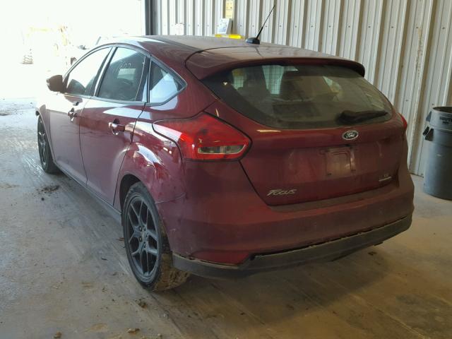 1FADP3K27GL360717 - 2016 FORD FOCUS SE RED photo 3