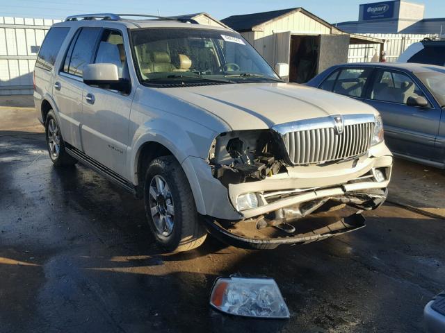 5LMFU27536LJ25814 - 2006 LINCOLN NAVIGATOR WHITE photo 1