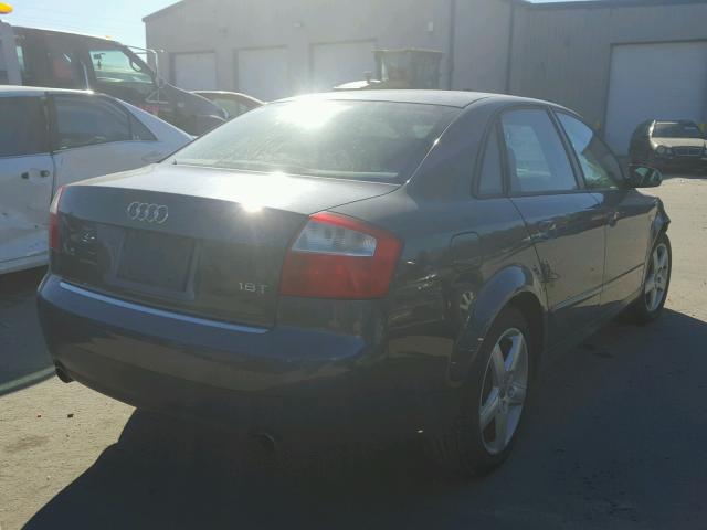 WAUJC68E34A012073 - 2004 AUDI A4 1.8T GRAY photo 4