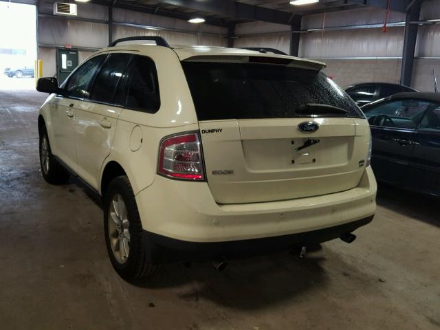 2FMDK49C77BB69002 - 2007 FORD EDGE SEL P CREAM photo 3