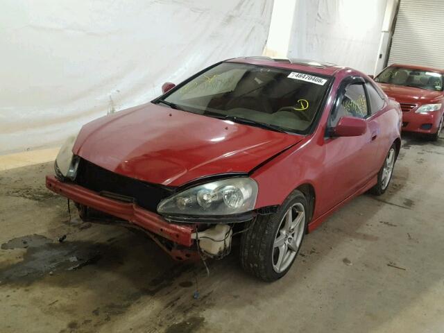 JH4DC53025S003462 - 2005 ACURA RSX TYPE-S RED photo 2