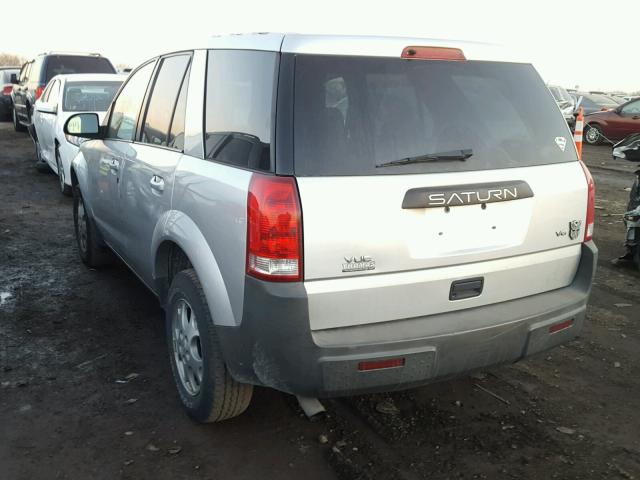 5GZCZ53414S890497 - 2004 SATURN VUE SILVER photo 3