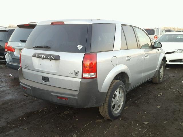 5GZCZ53414S890497 - 2004 SATURN VUE SILVER photo 4