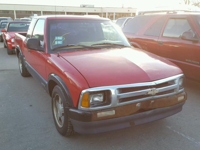 1GCCS19X2V8137592 - 1997 CHEVROLET S TRUCK S1 RED photo 1