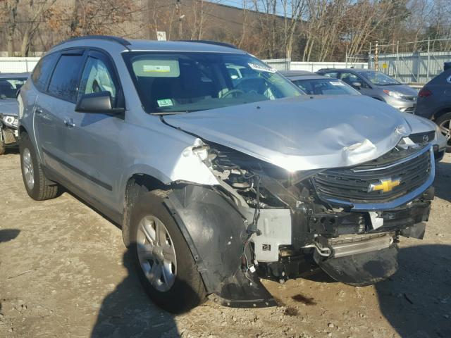 1GNKVFED4FJ260114 - 2015 CHEVROLET TRAVERSE L SILVER photo 1