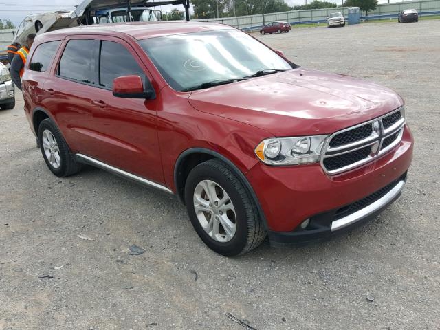 1D4RD2GG1BC632701 - 2011 DODGE DURANGO EX RED photo 1