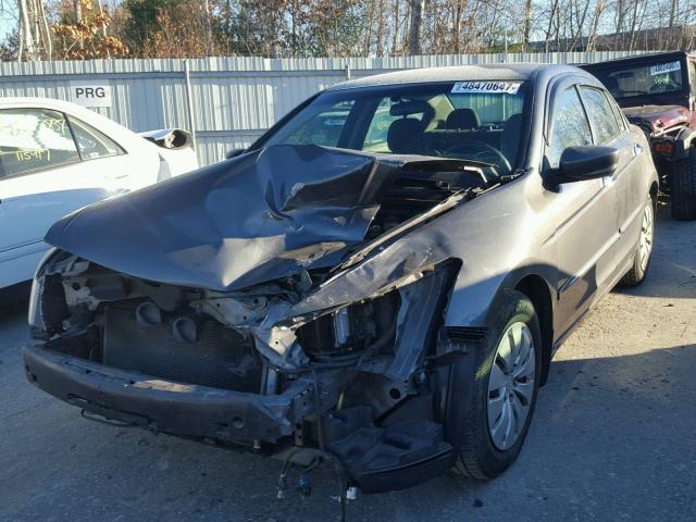 1HGCP26378A070611 - 2008 HONDA ACCORD LX GRAY photo 2