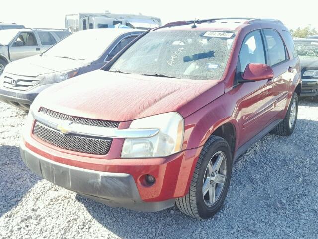 2CNDL63F966202326 - 2006 CHEVROLET EQUINOX LT RED photo 2