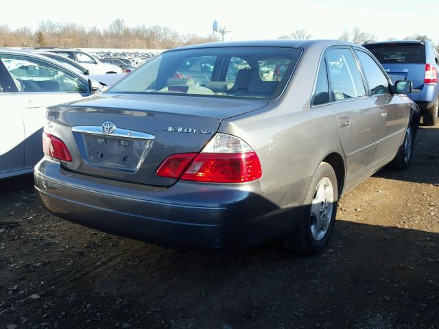 4T1BF28BX4U366163 - 2004 TOYOTA AVALON XL GRAY photo 4