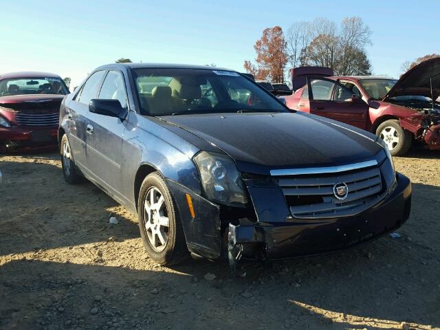 1G6DM56T250231724 - 2005 CADILLAC CTS BLUE photo 1