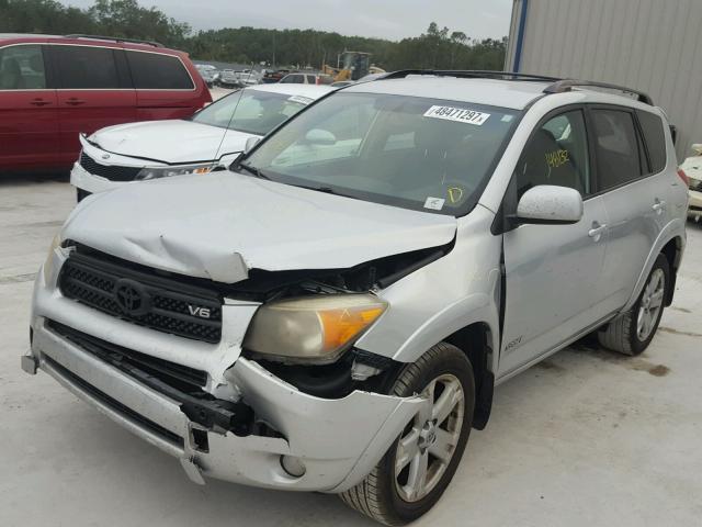 JTMZK32VX65001373 - 2006 TOYOTA RAV4 SPORT SILVER photo 2