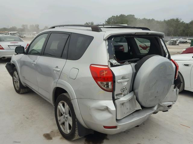 JTMZK32VX65001373 - 2006 TOYOTA RAV4 SPORT SILVER photo 3