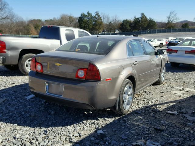1G1ZC5E12BF397989 - 2011 CHEVROLET MALIBU 1LT 棕色 照片 4