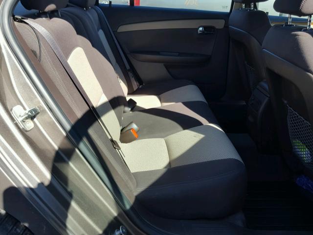 1G1ZC5E12BF397989 - 2011 CHEVROLET MALIBU 1LT 棕色 照片 6