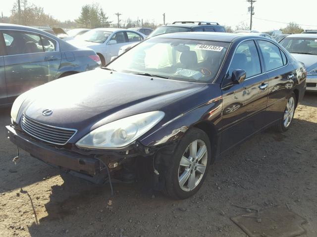 JTHBA30G055088593 - 2005 LEXUS ES 330 MAROON photo 2