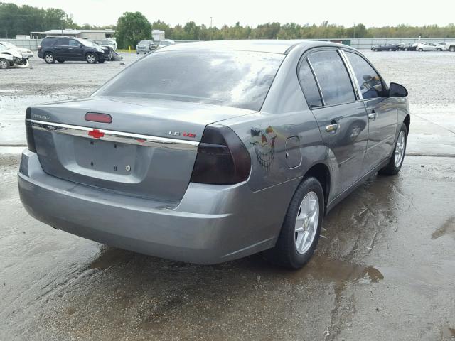 1G1ZT52895F149924 - 2005 CHEVROLET MALIBU LS Boz foto 4