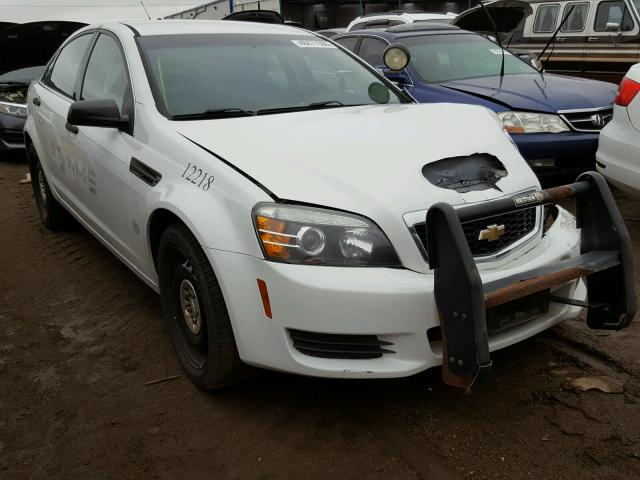 6G1MK5T24BL571753 - 2011 CHEVROLET CAPRICE PO WHITE photo 1