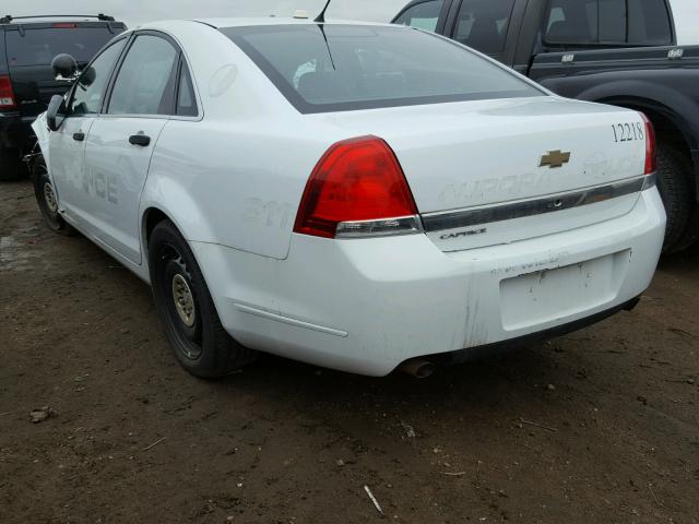 6G1MK5T24BL571753 - 2011 CHEVROLET CAPRICE PO WHITE photo 3