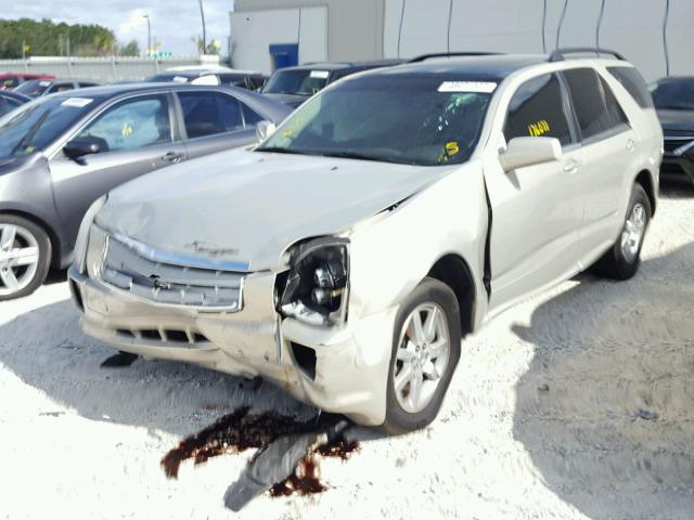 1GYEE637X80207326 - 2008 CADILLAC SRX SILVER photo 2