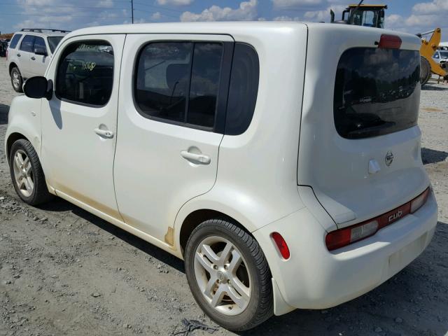 JN8AZ2KR9AT156043 - 2010 NISSAN CUBE BASE WHITE photo 3