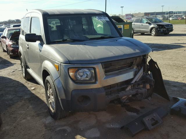 5J6YH18728L014375 - 2008 HONDA ELEMENT EX GRAY photo 1