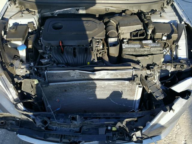 5NPE24AF7GH293662 - 2016 HYUNDAI SONATA SE SILVER photo 7