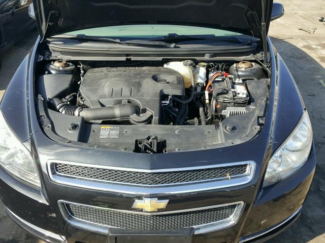 1G1ZC5E12BF153839 - 2011 CHEVROLET MALIBU 1LT BLACK photo 7