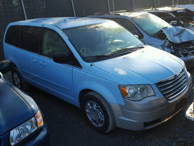 2A8HR44E99R554252 - 2009 CHRYSLER TOWN & COU BLUE photo 1