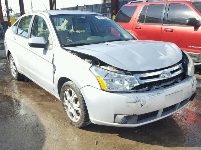 1FAHP35N28W104315 - 2008 FORD FOCUS SE SILVER photo 1