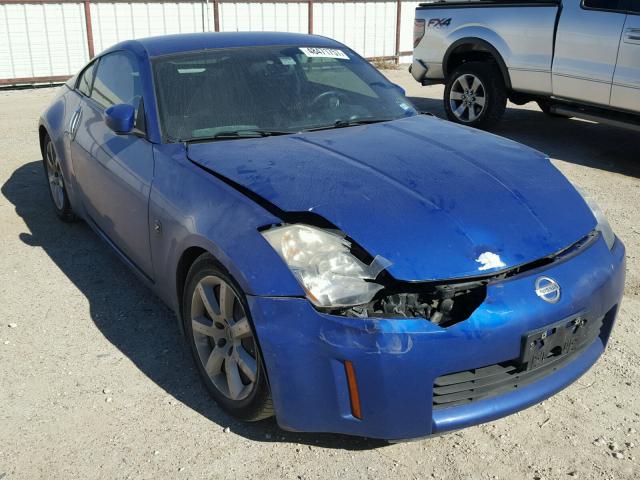 JN1AZ34D23T119828 - 2003 NISSAN 350Z COUPE BLUE photo 1