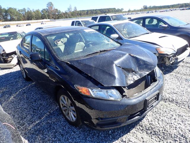 2HGFB2F96CH520307 - 2012 HONDA CIVIC EXL 黑色 照片 1