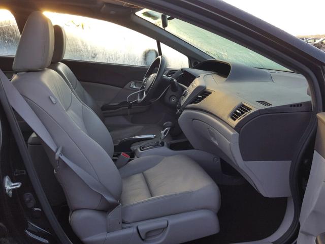 2HGFB2F96CH520307 - 2012 HONDA CIVIC EXL 黑色 照片 5