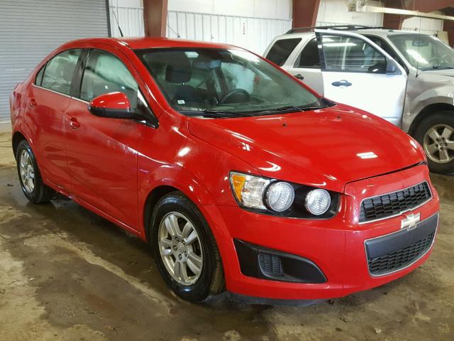 1G1JC5SB0C4214578 - 2012 CHEVROLET SONIC LT RED photo 1