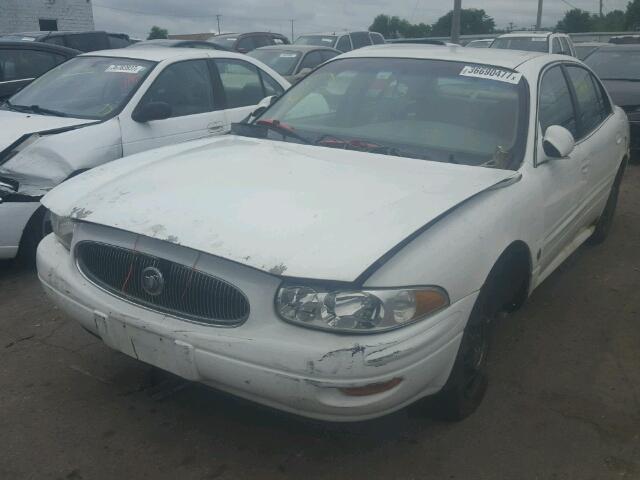 1G4HP54K9Y4223208 - 2000 BUICK LESABRE CU WHITE photo 2