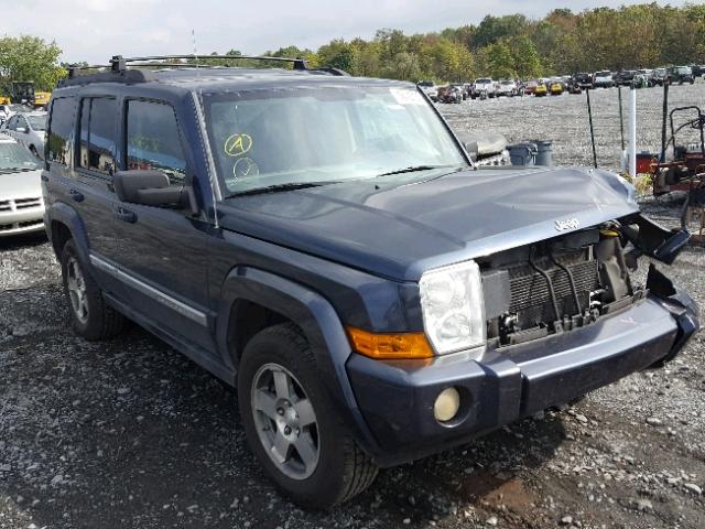 1J4RG4GKXAC145364 - 2010 JEEP COMMANDER ლურჯი ფოტო 1
