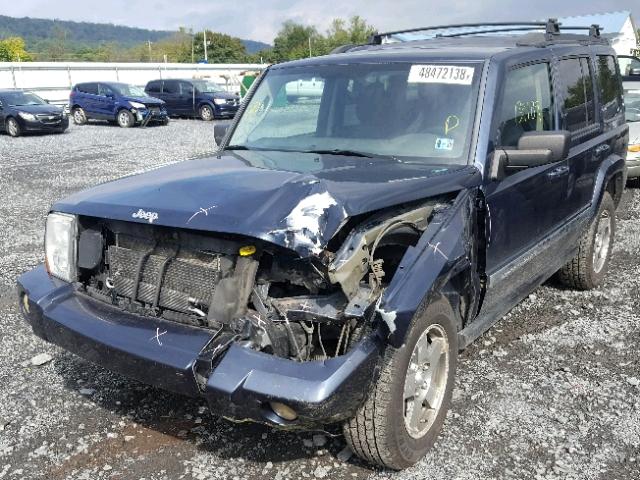 1J4RG4GKXAC145364 - 2010 JEEP COMMANDER ლურჯი ფოტო 2
