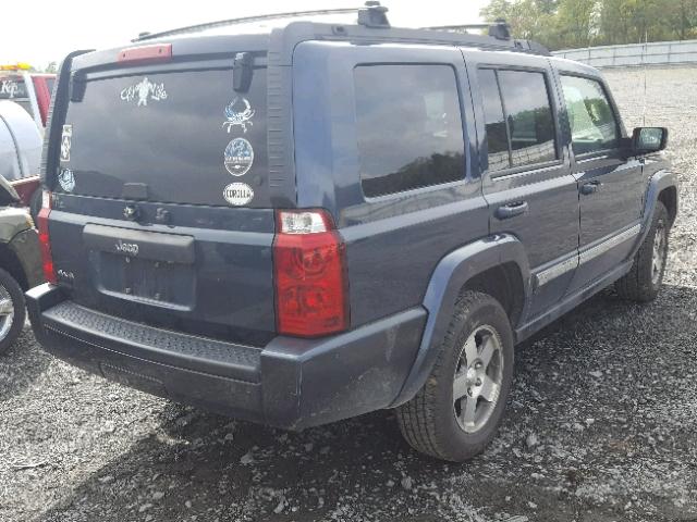 1J4RG4GKXAC145364 - 2010 JEEP COMMANDER ლურჯი ფოტო 4