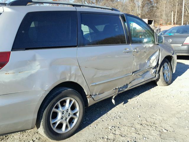 5TDBA22C95S043779 - 2005 TOYOTA SIENNA XLE SILVER photo 9