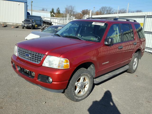 1FMZU73K14UA55844 - 2004 FORD EXPLORER X RED photo 2