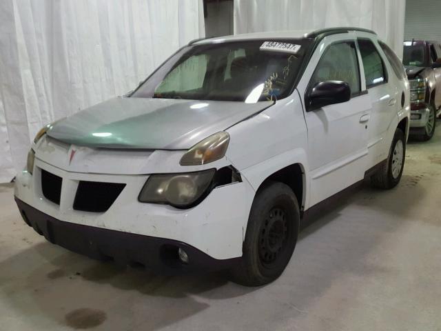 3G7DA03E03S541907 - 2003 PONTIAC AZTEK WHITE photo 2