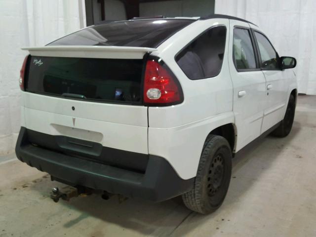 3G7DA03E03S541907 - 2003 PONTIAC AZTEK WHITE photo 4