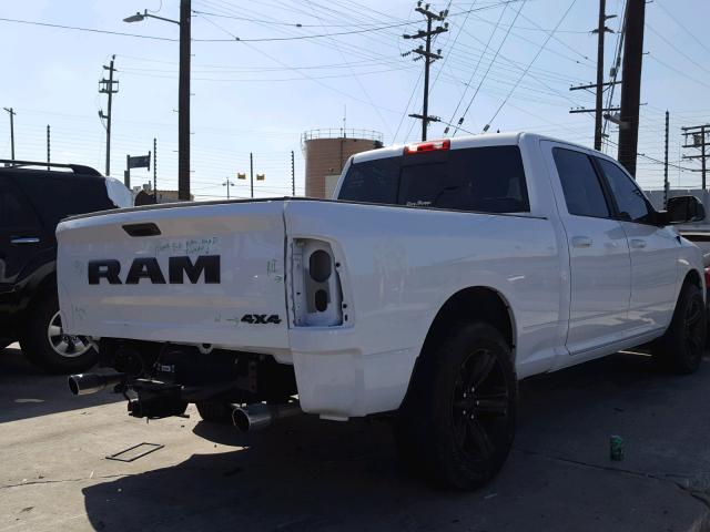 1C6RR7UT4HS744072 - 2017 RAM 1500 SPORT WHITE photo 4