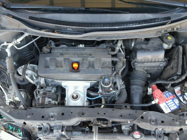 2HGFB2F99CH536761 - 2012 HONDA CIVIC EXL BLACK photo 7