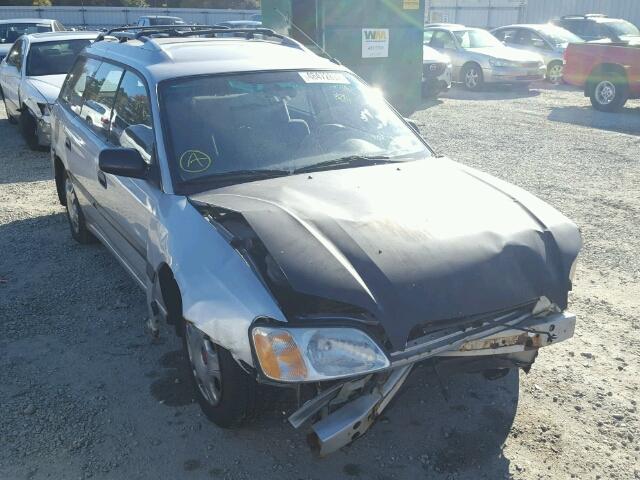 4S3BH635327300850 - 2002 SUBARU LEGACY L SILVER photo 1