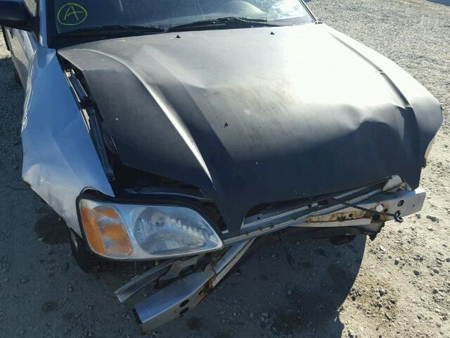 4S3BH635327300850 - 2002 SUBARU LEGACY L SILVER photo 9