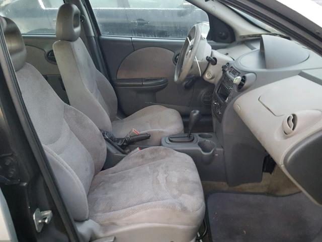 1G8AG52F43Z151576 - 2003 SATURN ION LEVEL SILVER photo 5