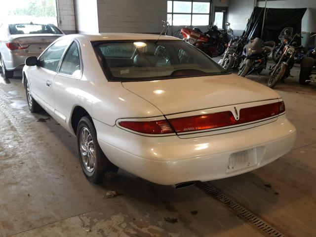 1LNLM92V0VY706162 - 1997 LINCOLN MARK VIII WHITE photo 3